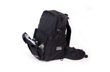 Image of Naneu Military Ops Alpha Large Backpack, Black, Binoculars, Tablets, Gear, Camera, 17in. Laptop APL001