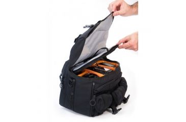 Image of Naneu Sahara 113f Expandable Camera Shoulder Bag, Black 113001