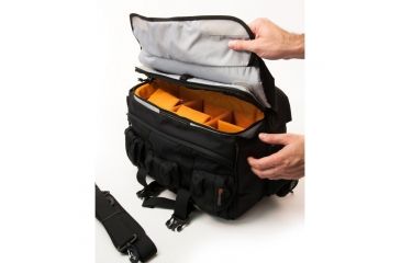 Image of Naneu Sahara 113f Expandable Camera Shoulder Bag, Black 113001