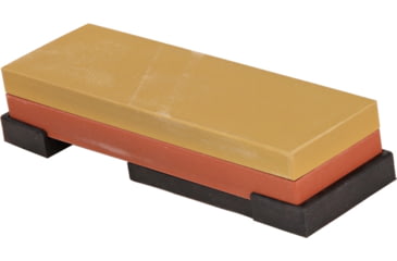 Image of Naniwa Ceramic Work Stone B941000/3000, Measures 8 1/4in X 2 5/8in X 1 3/8in, Combination Grit #1000 And #3000, Comes With Plastic Stand, 1509