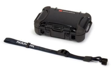 Image of Nanuk 310 Nano Small Protective Case,5.9x4.3x1.7in, Black, 310S-000BK-0A0