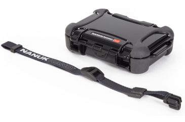 Image of Nanuk 310 Nano Small Protective Case,5.9x4.3x1.7in, Black, 310S-000BK-0A0