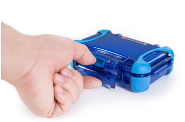Image of Nanuk 310 Nano Small Protective Case,5.9x4.3x1.7in,Blue, 310S-000BL-0A0
