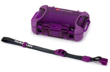 Image of Nanuk 310 Nano Small Protective Case,5.9x4.3x1.7in, Purple, 310S-000PR-0A0