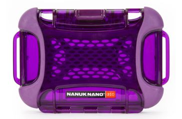 Image of Nanuk 310 Nano Small Protective Case,5.9x4.3x1.7in, Purple, 310S-000PR-0A0