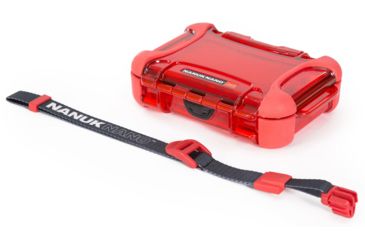 Image of Nanuk 310 Nano Small Protective Case,5.9x4.3x1.7in,Red, 310S-000RD-0A0