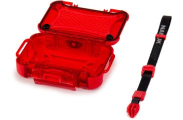 Image of Nanuk 310 Nano Small Protective Case,5.9x4.3x1.7in,Red, 310S-000RD-0A0