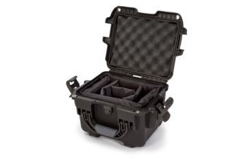 Image of Nanuk 908 Case with Padded Divider, Black, Small, 908S-020BK-0A0