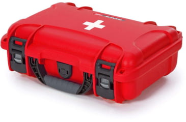 Image of Nanuk 909 Case Empty with First Aid Logo, Red, 909S-000RD-PA0-FSA01