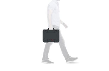 Image of Nanuk 910 Protective Hard Case, 14.3in, Waterproof, Graphite, 910S-000GP-0A0