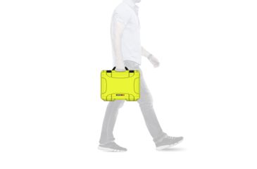 Image of Nanuk 910 Protective Hard Case, 14.3in, Waterproof, Lime, 910S-000LI-0A0