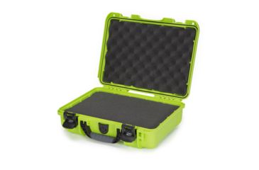 Image of Nanuk 910 Protective Hard Case, 14.3in, Waterproof, w/ Foam, Lime, 910S-010LI-0A0