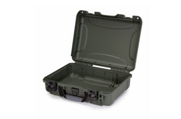 Image of Nanuk 910 Protective Hard Case, 14.3in, Waterproof, Olive, 910S-000OL-0A0