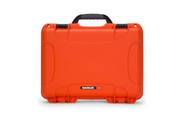 Image of Nanuk 910 Protective Hard Case, 14.3in, Waterproof, w/ Foam, Orange, 910S-010OR-0A0