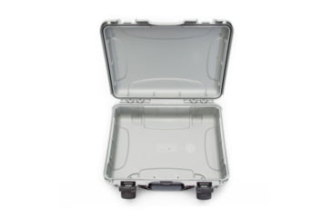 Image of Nanuk 910 Protective Hard Case, 14.3in, Waterproof, Silver, 910S-000SV-0A0