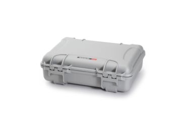 Image of Nanuk 910 Protective Hard Case, 14.3in, Waterproof, w/ Foam, Silver, 910S-010SV-0A0