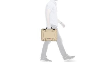 Image of Nanuk 910 Protective Hard Case, 14.3in, Waterproof, Tan, 910S-000TN-0A0