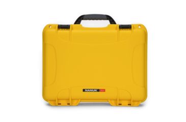 Image of Nanuk 910 Protective Hard Case, 14.3in, Waterproof, w/ Foam, Yellow, 910S-010YL-0A0