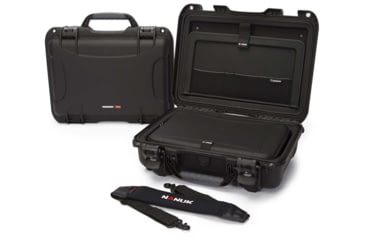Image of Nanuk 923 Case with Laptop Kit, Strap, TSA Latches, Black, 923-LK01