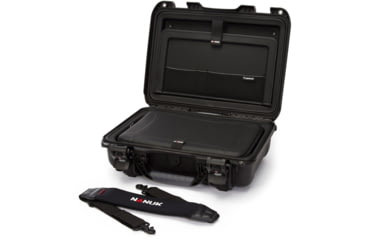 Image of Nanuk 923 Case with Laptop Kit, Strap, TSA Latches, Black, 923-LK01
