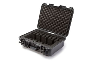 Image of Nanuk 925 4UP Hard Pistol Case w/ Foam Insert for 4UP Pistols, 18.7in, Graphite, 925S-080GP-0A0-16723
