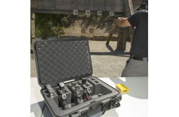 Image of Nanuk 925 4UP Hard Pistol Case w/ Foam Insert for 4UP Pistols, 18.7in, Olive, 925S-080OL-0A0-16723