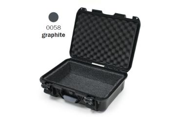 Image of Nanuk 925 Case, Open, Graphite w/ Foam Liner