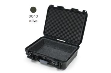 Image of Nanuk 925 Case, Open, Olive w/ Foam Liner