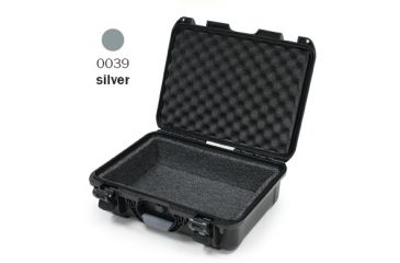 Image of Nanuk 930 Case, Open, Silver w/ Foam Liner
