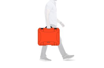 Image of Nanuk 930 Water/Crush Proof Case w/Padded Divider - Orange, 930S-020OR-0A0