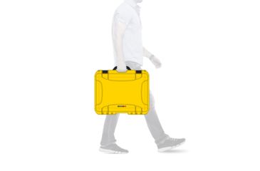 Image of Nanuk 930 Water/Crush Proof Case w/Padded Divider - Yellow, 930S-020YL-0A0