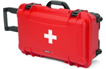 Image of Nanuk 935 Case Empty with First Aid Logo, Red, 935S-000RD-PA0-FSA01