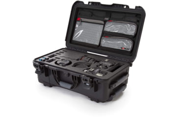 Image of Nanuk 935 Case with Lid Organizer for 2 Bodies DSLR, Black, 935S-070BK-0A0-20060