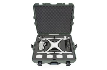 Image of Nanuk 945 Nanuk Case w/foam insert for DJI Phantom 4, Olive, 945S-080OL-0A0-15630
