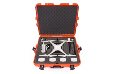 Image of Nanuk 945 Nanuk Case w/foam insert for DJI Phantom 4, Orange, 945S-080OR-0A0-15630