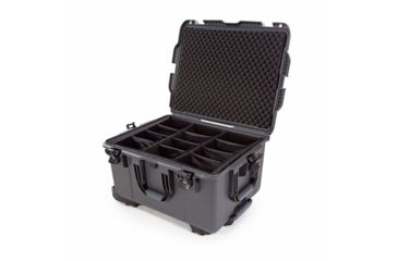 Image of Nanuk 960 Hard Case w/ Padded Divider, Graphite, 960S-020GP-0A0
