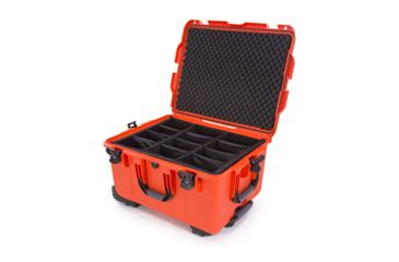 Image of Nanuk 960 Hard Case w/ Padded Divider, Orange, 960S-020OR-0A0