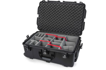 Image of Nanuk 963 Protective Case w/Padded Divider, Black, Large, 963S-020BK-0A0