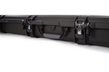 Image of Nanuk 990 XL Rifle Protective Case, 47.1in, w/ 3-Part Foam Insert, Black, 990S-011BK-0A0
