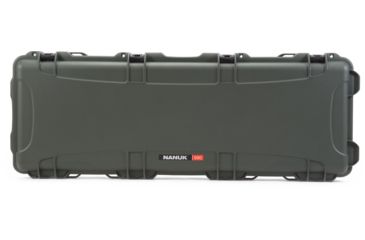 Image of Nanuk 990 XL Rifle Protective Case, 47.1in, w/ 3-Part Foam Insert, Olive, 990S-011OL-0A0
