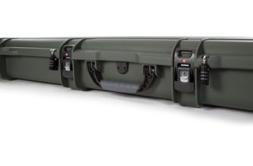 Image of Nanuk 990 XL Rifle Protective Case, 47.1in, w/ 3-Part Foam Insert, Olive, 990S-011OL-0A0