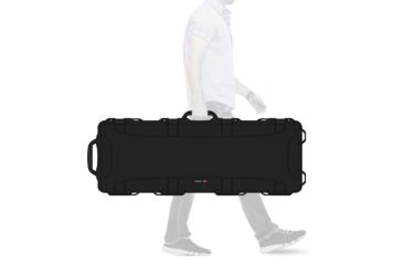 Image of Nanuk 990 XL Rifle Protective Case, 47.1in, w/ No Foam, Black, 990S-001BK-0A0