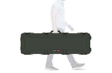 Image of Nanuk 995 Rifle Protective Hard Case, w/ No Foam, Olive, 995S-001OL-0A0