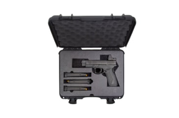 Image of Nanuk Case 910 w/Foam For Pistol Optic Ready, Black, Medium, 910S-080BK-0A0-21312