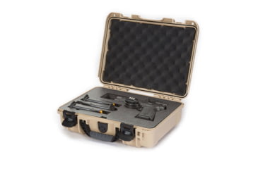 Image of Nanuk Case 910 w/Foam For Pistol Optic Ready, Tan, Medium, 910S-080TN-0A0-21312