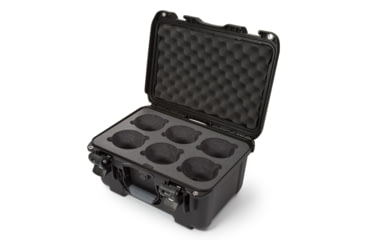 Image of Nanuk 918 6 Lens Case w/ Foam, Black, Medium, 918S-080BK-0A0-19337