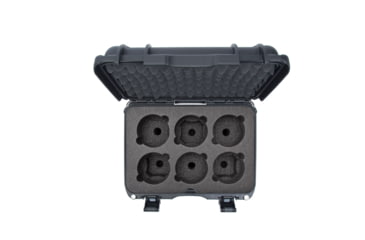 Image of Nanuk Case 918 w/foam insert for 6 Lens, Graphite, Medium, 918S-080GP-0A0-19337