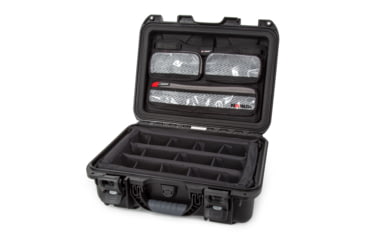 Image of Nanuk 920 Pro Photo Camera Case Kit w/Lid Organizer / Padded Divider, Black, Medium, 920S-060BK-0A0