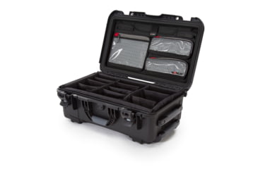 Image of Nanuk 935 Pro Photo Camera Case Kit w/Lid Organizer / Padded Divider, Black, Large, 935S-060BK-0A0