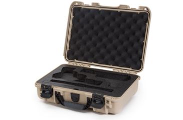 Image of Nanuk 910 2Up Classic Hard Gun Case, 14.3in, Tan, Medium, 910S-080TN-0K0-18008